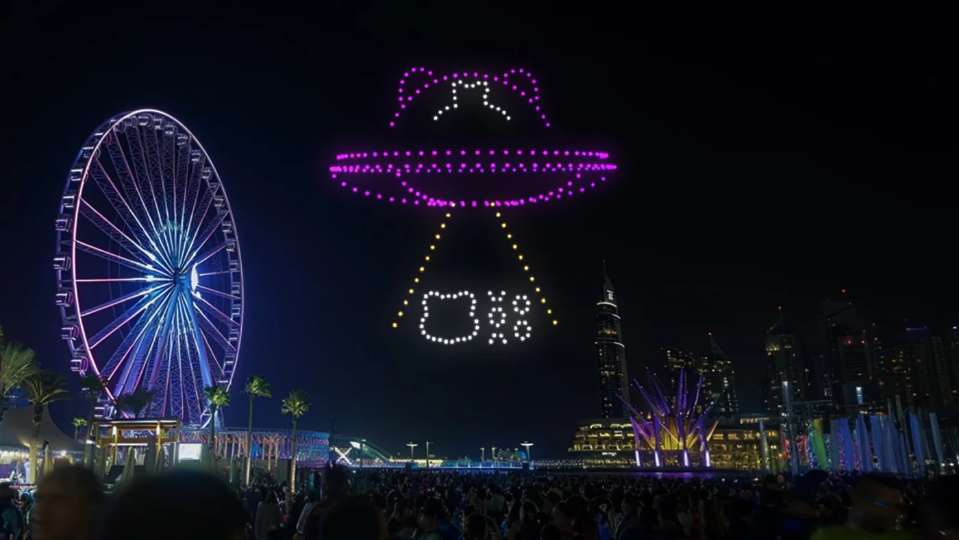 Berachain drone light show