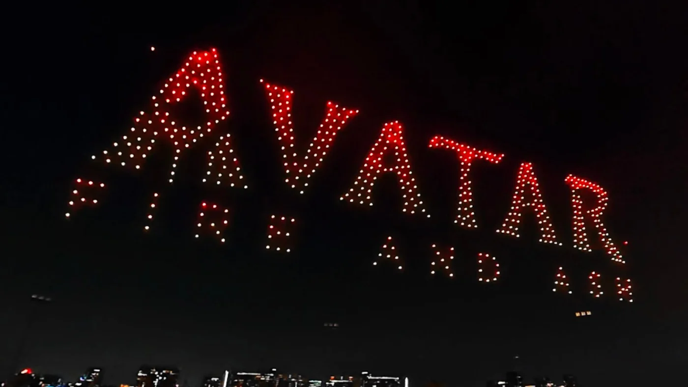 Avatar: Brand New Day drone light show