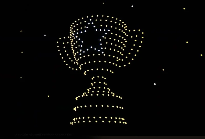 SABIS drone light show